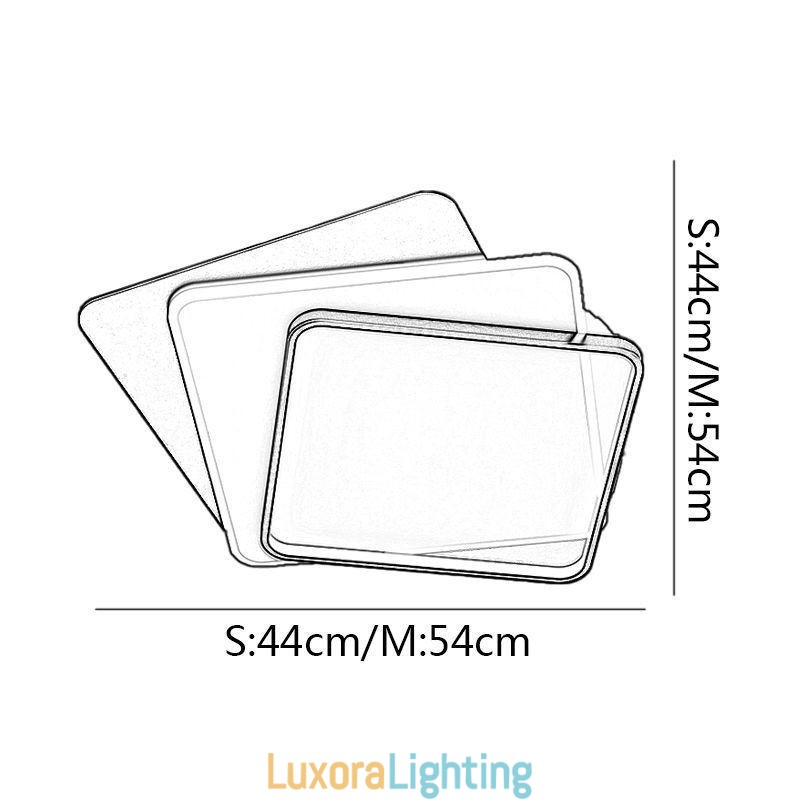 Designer Touch Decorative Creative Ceiling Light Square Ceiling Lamp