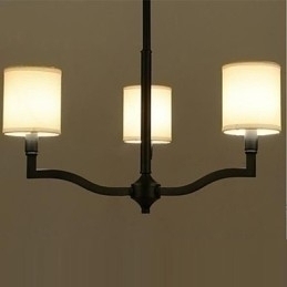 Designer Touch Decorative American Country Hanging Lights Nordic Contracted Warm Cloth cap Lamps and Lanterns