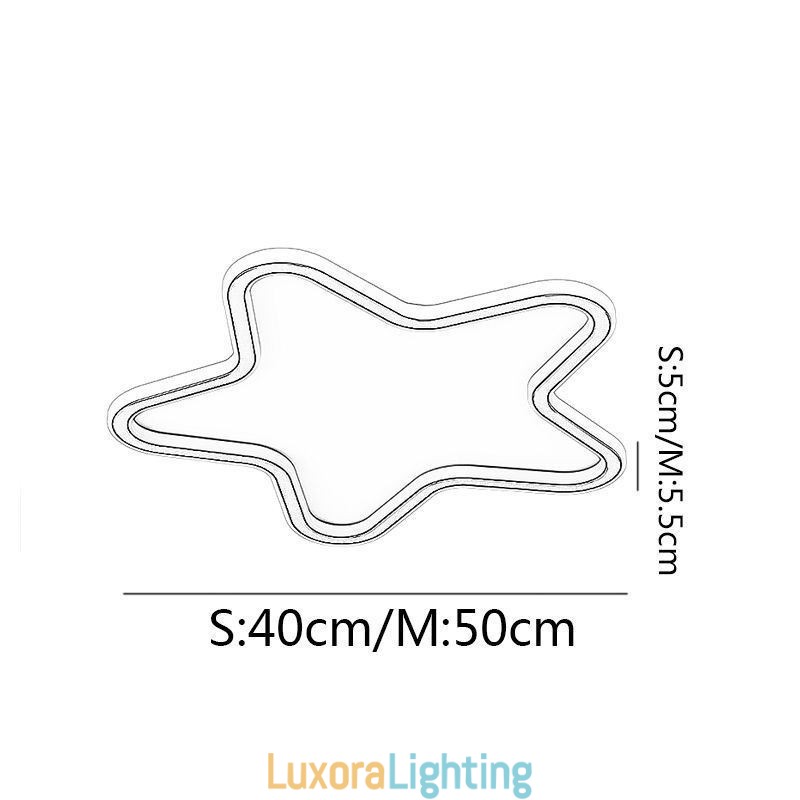 Designer Touch Decorative Modern Ceiling Lamp Star Shape Ceiling Light