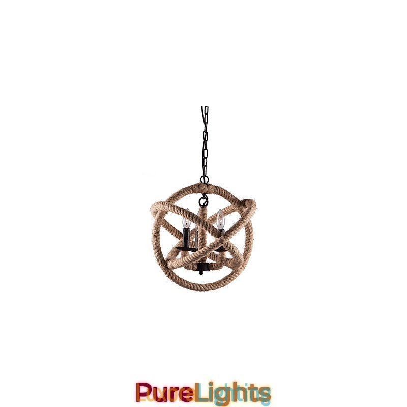 Designer Touch Decorative Country Mini Style Painting Metal Chandelier