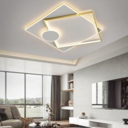 Designer Touch Decorative Modern Ceiling Light Square Geometric Acrylic Ceiling Lamp