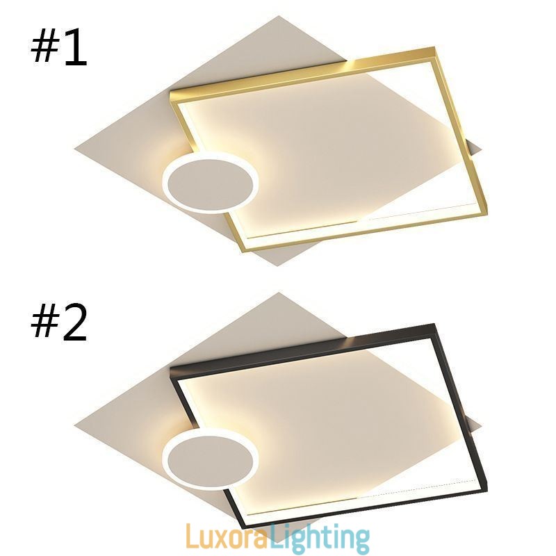 Designer Touch Decorative Modern Ceiling Light Square Geometric Acrylic Ceiling Lamp