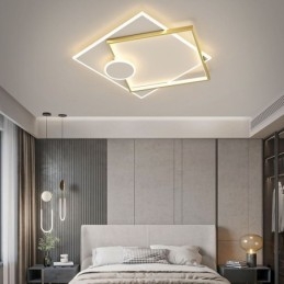 Designer Touch Decorative Modern Ceiling Light Square Geometric Acrylic Ceiling Lamp