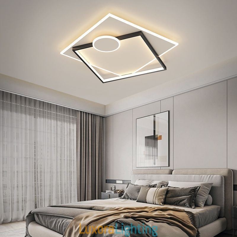 Designer Touch Decorative Modern Ceiling Light Square Geometric Acrylic Ceiling Lamp