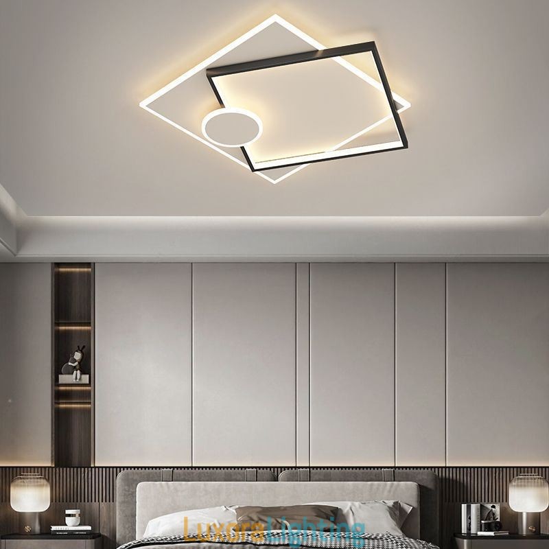 Designer Touch Decorative Modern Ceiling Light Square Geometric Acrylic Ceiling Lamp