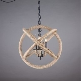 Designer Touch Decorative Country Mini Style Painting Metal Chandelier