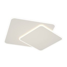 Designer Touch Decorative Modern Flush Mount Geometric Square Ceiling Light