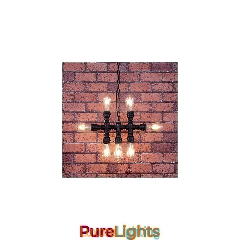 Designer Touch Decorative Vintage Painting Metal Chandelier