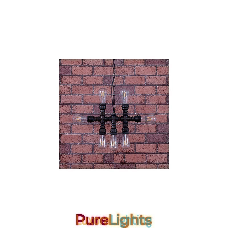 Designer Touch Decorative Vintage Painting Metal Chandelier