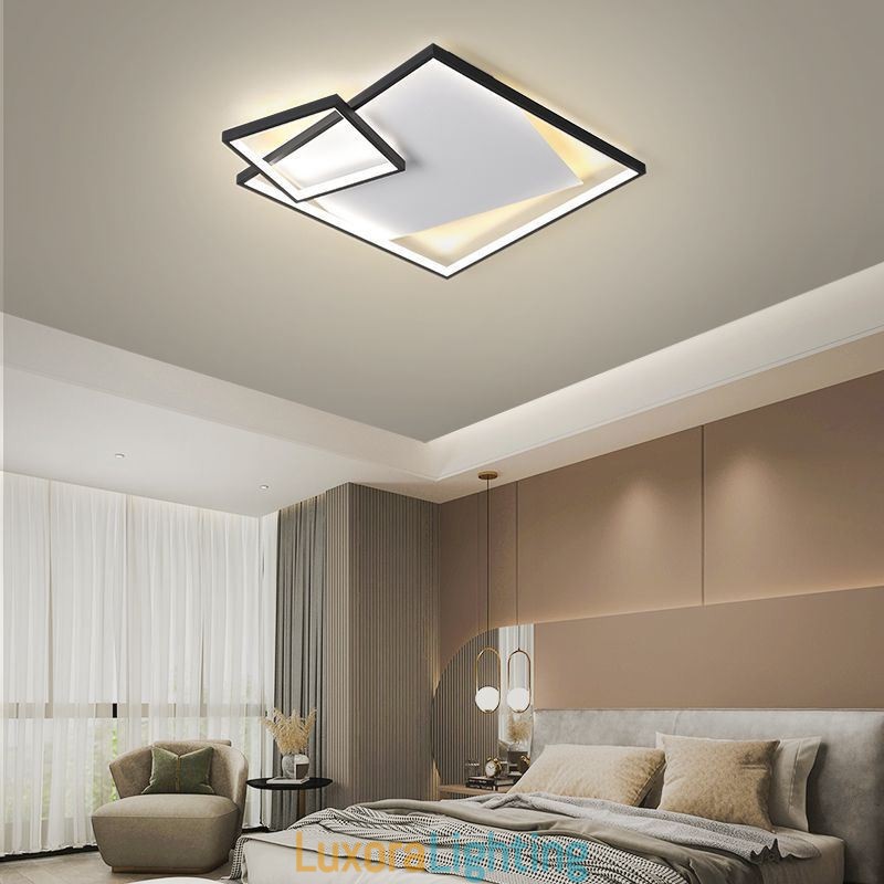 Designer Touch Decorative Modern Ceiling Lamp Square Indoor Smart Lighting Fixtures