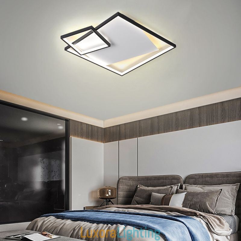 Designer Touch Decorative Modern Ceiling Lamp Square Indoor Smart Lighting Fixtures