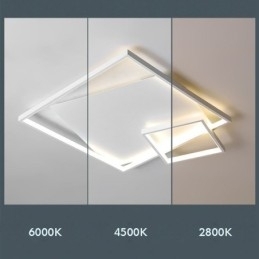 Designer Touch Decorative Modern Ceiling Lamp Square Indoor Smart Lighting Fixtures