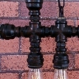 Designer Touch Decorative Vintage Painting Metal Chandelier