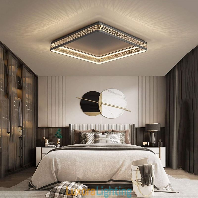 Designer Touch Decorative Ceiling Light Bird Nest Square Lamp Modern Fixtures