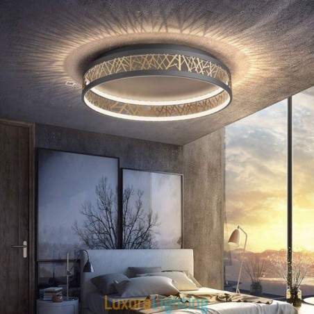 Designer Touch Decorative Ceiling Light Bird Nest Round Lamp Modern Fixtures