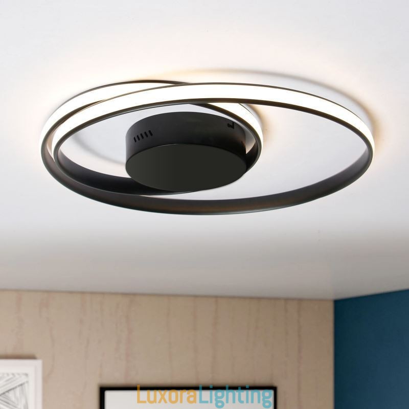 Designer Touch Decorative Modern Ceiling Lights Double Round Lamps