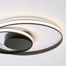 Designer Touch Decorative Modern Ceiling Lights Double Round Lamps