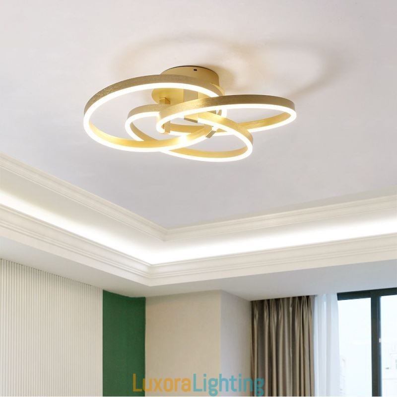 Designer Touch Decorative Modern Ceiling Light 3 Ring Ceiling Lamp