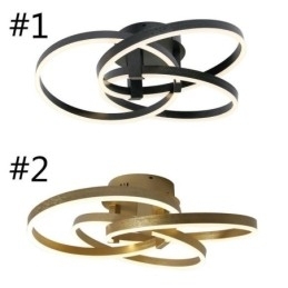 Designer Touch Decorative Modern Ceiling Light 3 Ring Ceiling Lamp