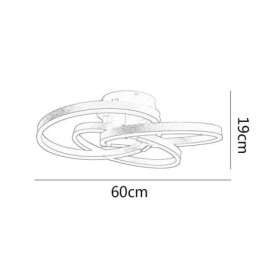 Designer Touch Decorative Modern Ceiling Light 3 Ring Ceiling Lamp