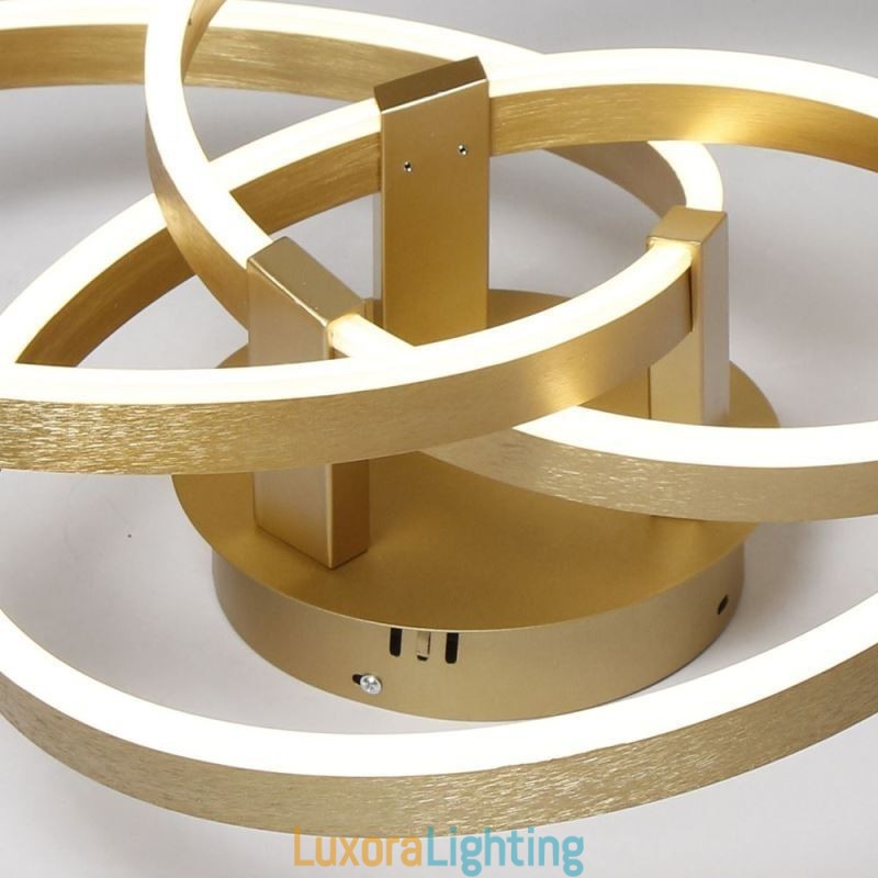Designer Touch Decorative Modern Ceiling Light 3 Ring Ceiling Lamp