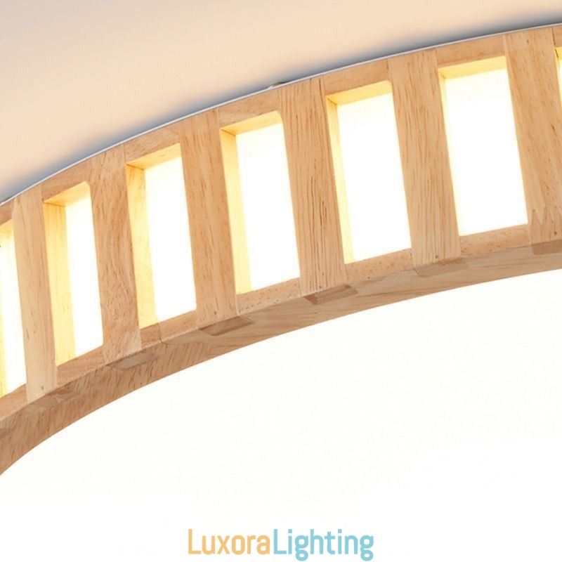 Designer Touch Decorative Japanese Lamp Wooden Ceiling Lighting