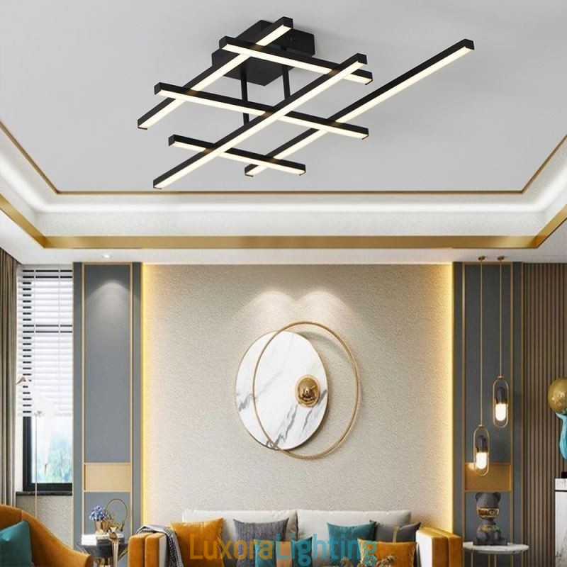 Designer Touch Decorative Flush Mount Ceiling Light Aluminum Ceiling Lamp