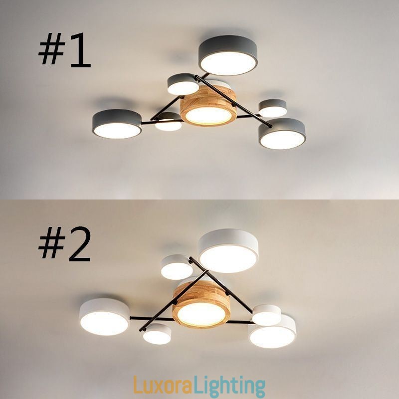 Designer Touch Decorative Modern Molecular Shape Acrylic Ceiling Lamp