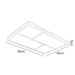 Designer Touch Decorative Modern Ceiling Light Minimalist Wood Style Flush Mount Ceiling Light Fixture