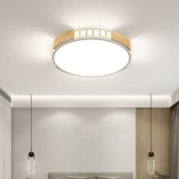 Designer Touch Decorative Japanese Ceiling Light Minimalist Flush Mount Lighting Fixture