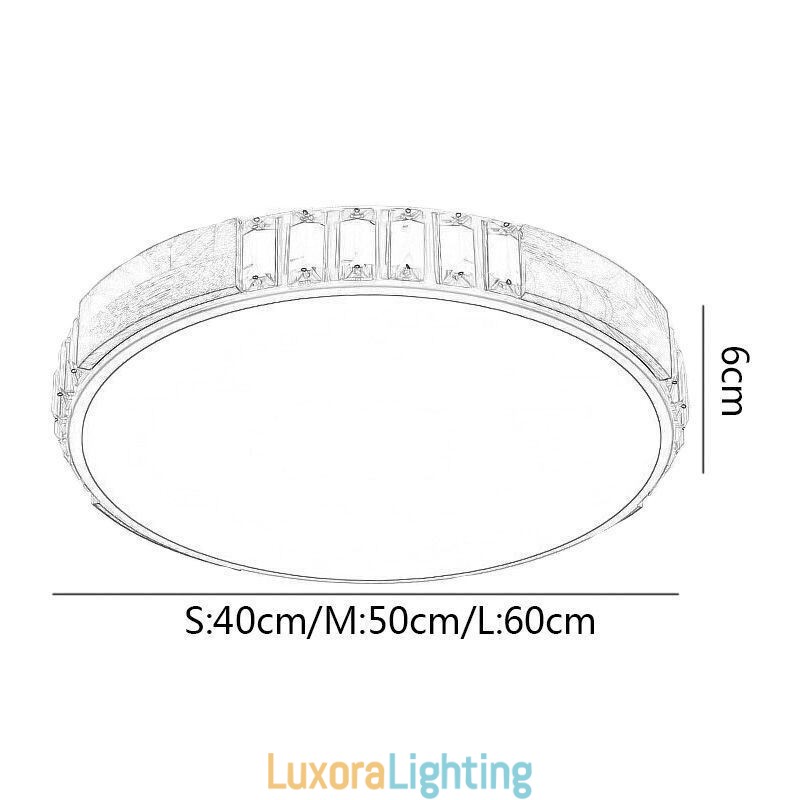 Designer Touch Decorative Japanese Ceiling Light Minimalist Flush Mount Lighting Fixture