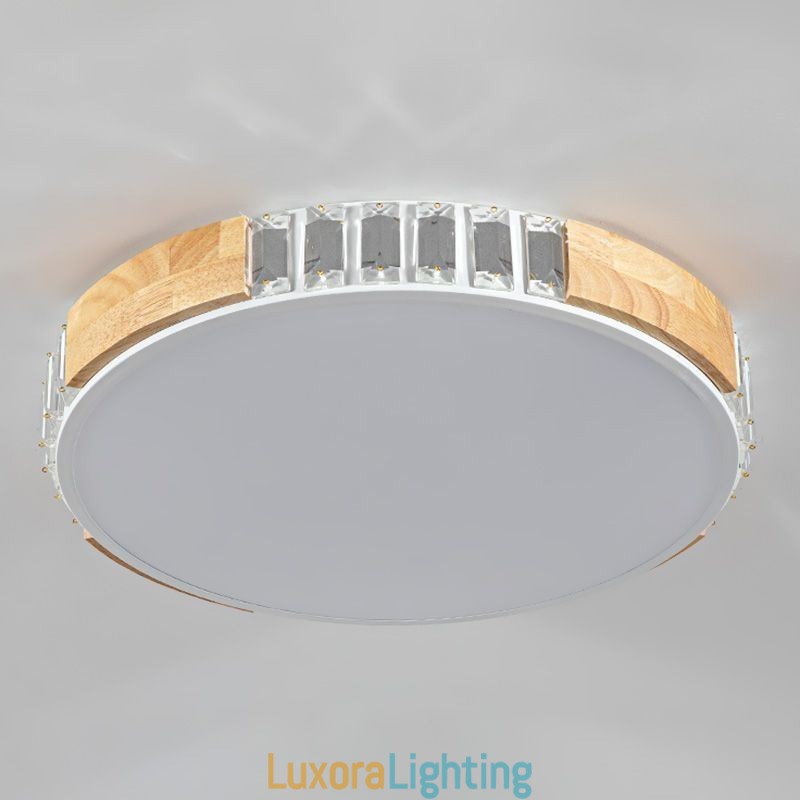 Designer Touch Decorative Japanese Ceiling Light Minimalist Flush Mount Lighting Fixture