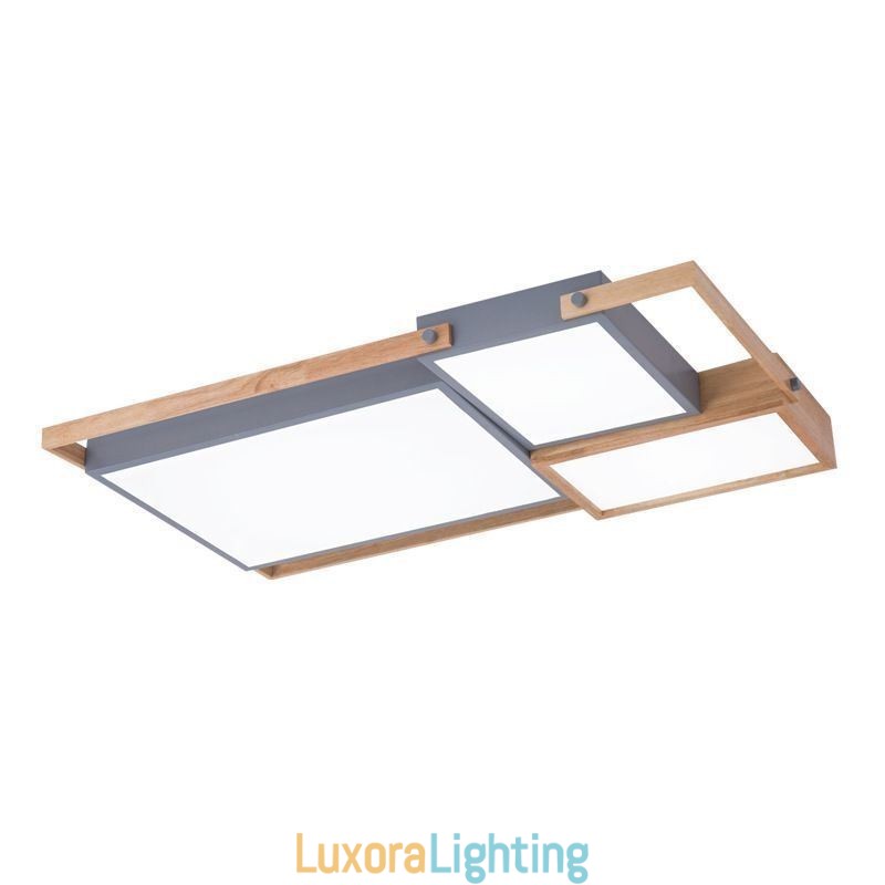 Designer Touch Decorative Modern Ceiling Light Splicing Rectangular Ceiling Lamp