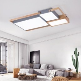 Designer Touch Decorative Modern Ceiling Light Splicing Rectangular Ceiling Lamp