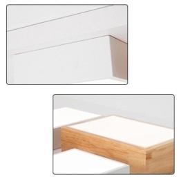Designer Touch Decorative Modern Ceiling Light Geometric Wood Ceiling Lamp