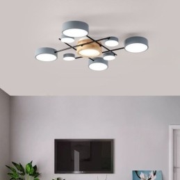 Designer Touch Decorative Modern Ceiling Light Splicing Quadrilateral Ceiling Lamp