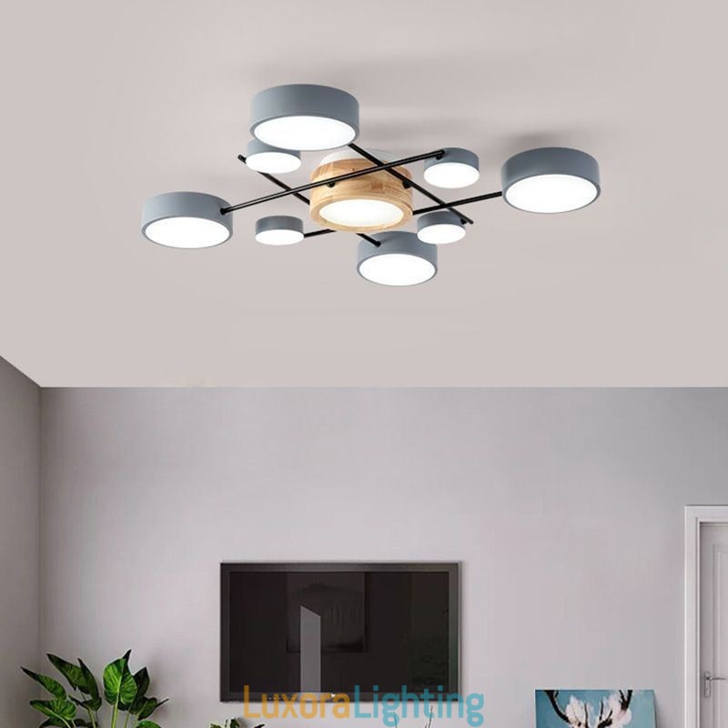 Designer Touch Decorative Modern Ceiling Light Splicing Quadrilateral Ceiling Lamp