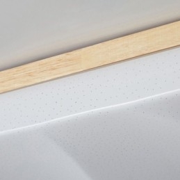 Designer Touch Decorative Japanese Acrylic Ceiling Light Square Corrugated Ceiling Lamp