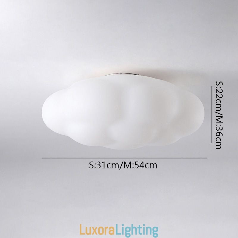 Designer Touch Decorative Nordic Ceiling Light Cloud Shape Ceiling Lamp