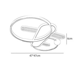 Designer Touch Decorative Ceiling Lamp Cartoon Plane Ceiling Light