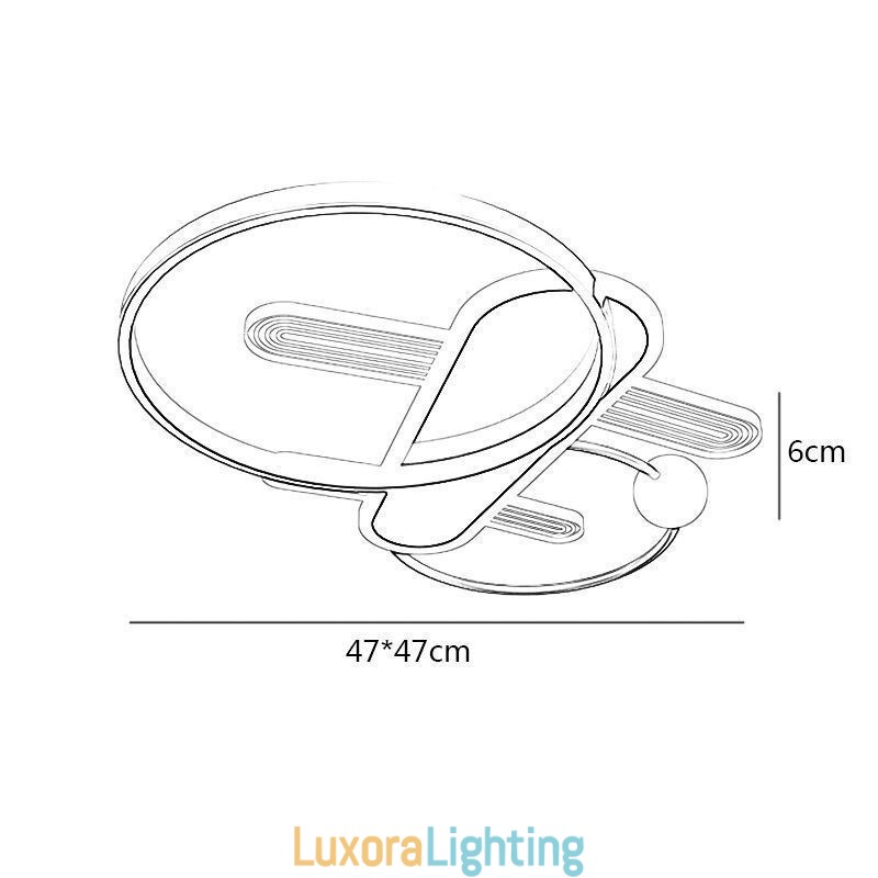 Designer Touch Decorative Ceiling Lamp Cartoon Plane Ceiling Light