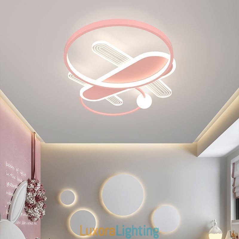 Designer Touch Decorative Ceiling Lamp Cartoon Plane Ceiling Light