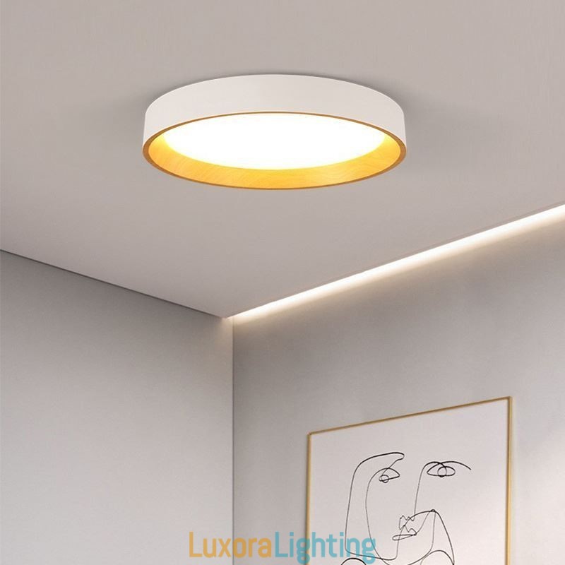 Designer Touch Decorative Ceiling Light Modern Minimalist Flush Mount Panel Lamp