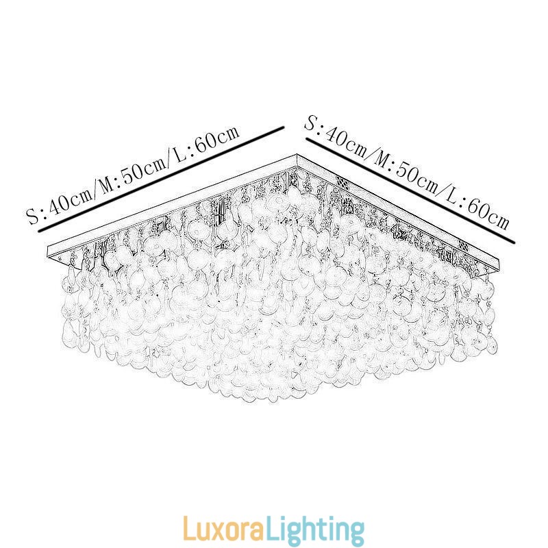 Designer Touch Decorative Modern White Shell Ceiling Light Fixture Flush Mount Chandelier