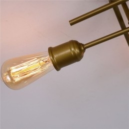 Designer Touch Decorative Flush Mount Ceiling Light Fixture 4 Light Socket