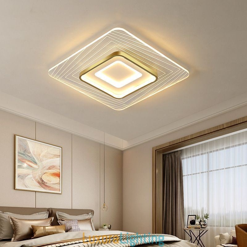 Designer Touch Decorative Ceiling Light Flush Mount Square Ceiling Lamp