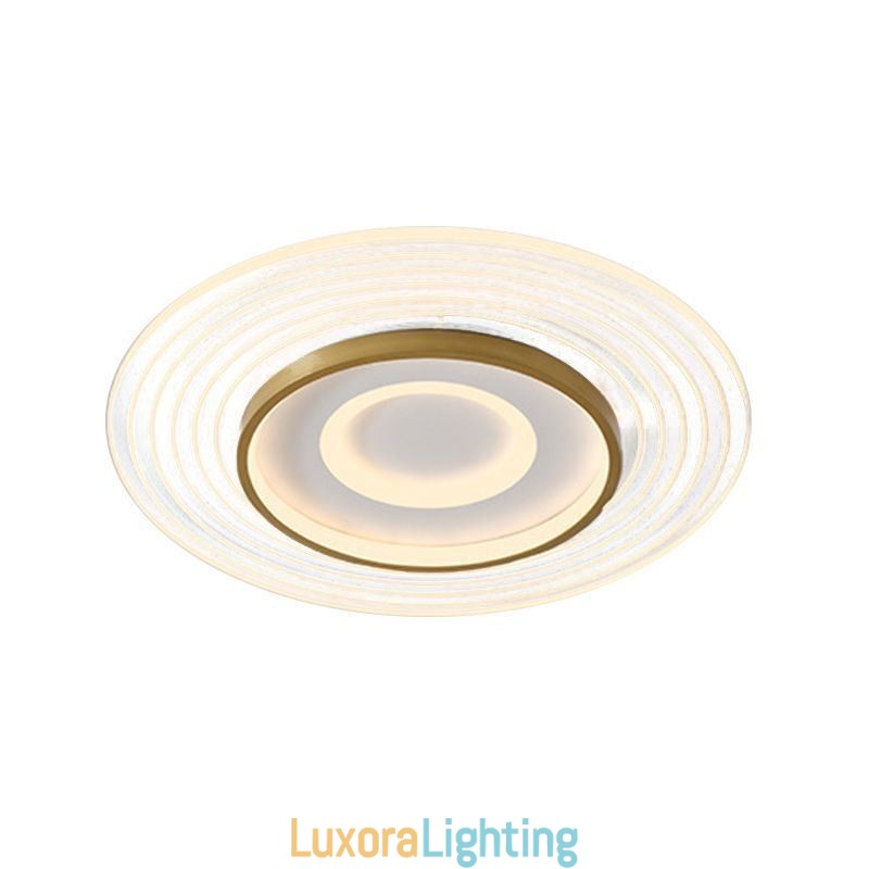 Designer Touch Decorative Ceiling Light Modern Flush Mount Lighting Fixture Round