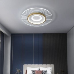 Designer Touch Decorative Ceiling Light Modern Flush Mount Lighting Fixture Round
