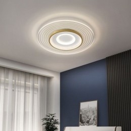 Designer Touch Decorative Ceiling Light Modern Flush Mount Lighting Fixture Round