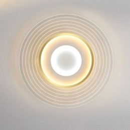 Designer Touch Decorative Ceiling Light Modern Flush Mount Lighting Fixture Round